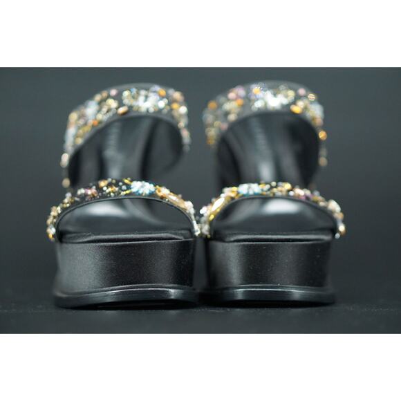 Alexander McQueen 145MM Comet Crystal Embellished Platform Sandals SZ 39 $1595 - Picture 11 of 12